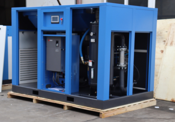 Compresor de aire tangible del tornillo del control del TUV 132kw