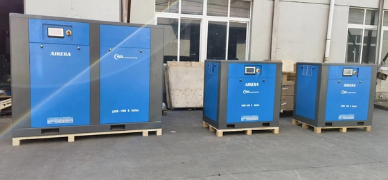 Motor conducido directo rotatorio lubrificado por aceite eléctrico IP55 del compresor de aire del tornillo LGCD