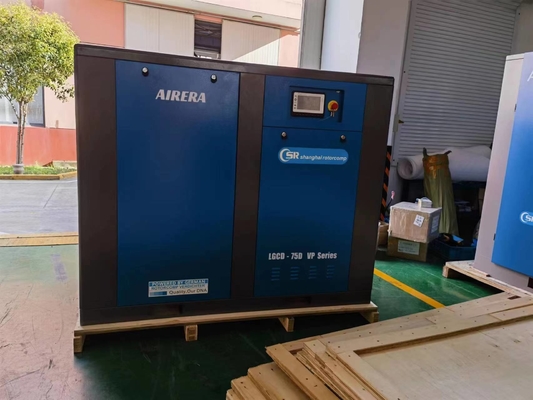 Compresor de aire rotatorio de una sola sección con la presión del flujo y de la descarga 7-13bar de aire del ³ /min del 1.5-15m