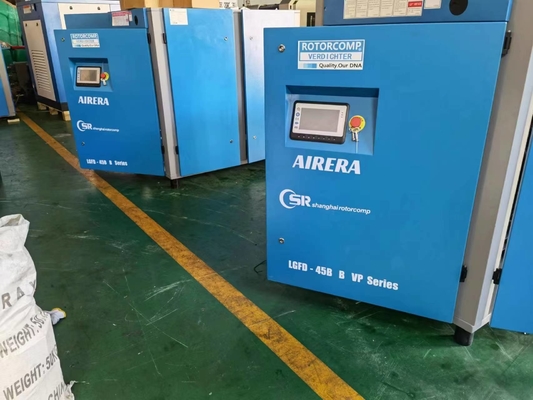 Compresor de aire de tornillo para aplicaciones de trabajo pesado