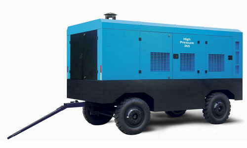 CE/ISO9001 Compresor de tornillo diésel Cummins de 650 cm3
