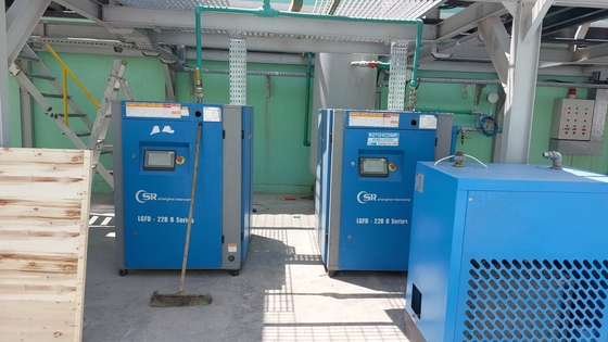 30% de ahorro de energía 37kw/100hp VSD compressor de tornillo 7-15bar