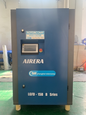 Compresor de aire por inyección de aceite LGFD-15KW con cinturón de enfriamiento por aire