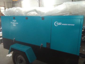 compresor diesel portátil industrial del compresor diesel del tornillo de 215Cfm 100Psi