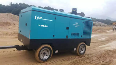 Compresor diesel diesel móvil del compresor/535Cfm 190Psi de Cummins para pulir con chorro de arena