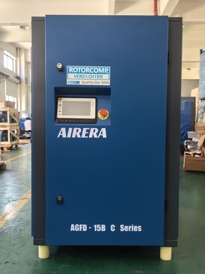 Shanghai Rotorcomp AGFD-15B C Compresor de aire con tornillo de refrigeración de aire industrial