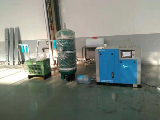 Compresor de aire sin aceite del tornillo del agua 20L de la metalurgia