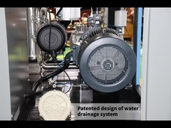 Compresor de aire rotatorio sin aceite del tornillo para la metalurgia que mina 10hp - 100hp