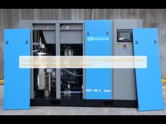 Shanghai Rotorcomp OGFD-45D B Compresor de aire libre de aceite con accionamiento directo Velocidad fija Velocidad variable para industrial